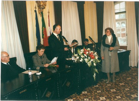 Nova Homenagem C.M.Penafiel, seu Presidente Rui Silva